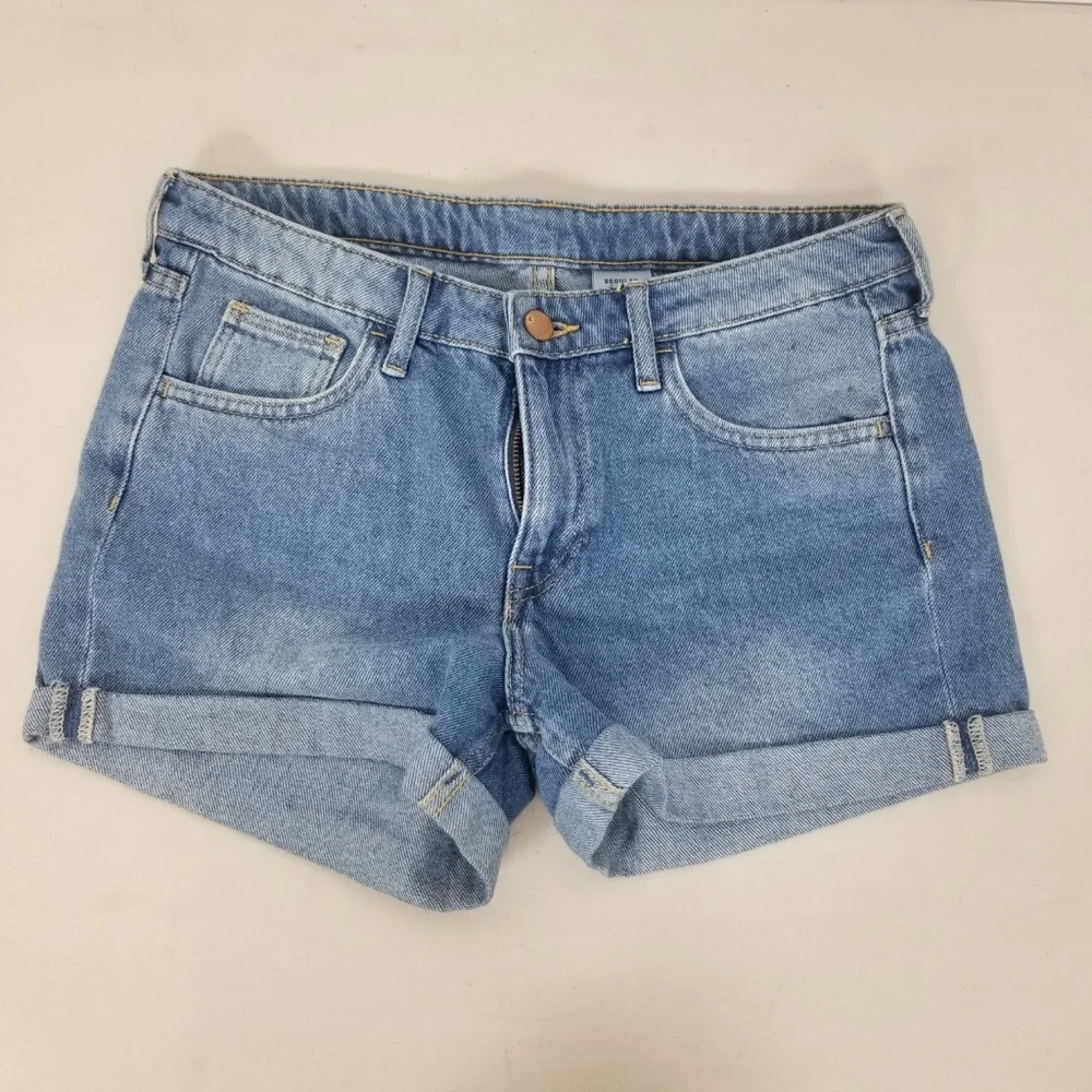 H&M Light Blue Denim Jean Shorts